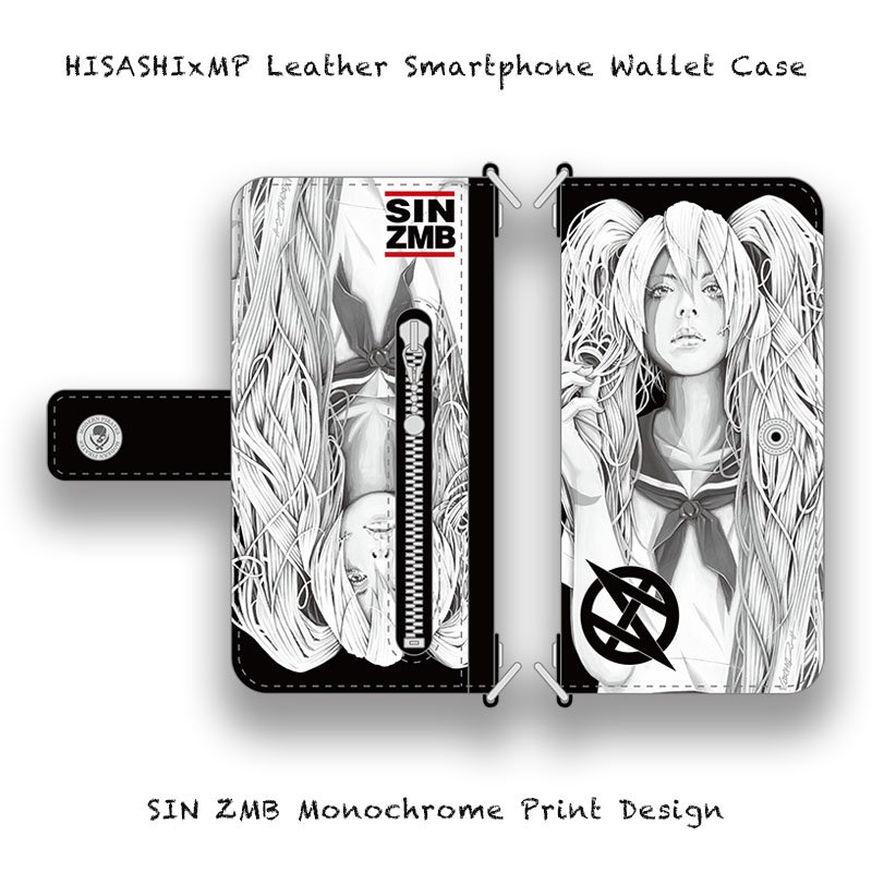 HISASHIxMP Leather Smartphone Wallet Case / SI