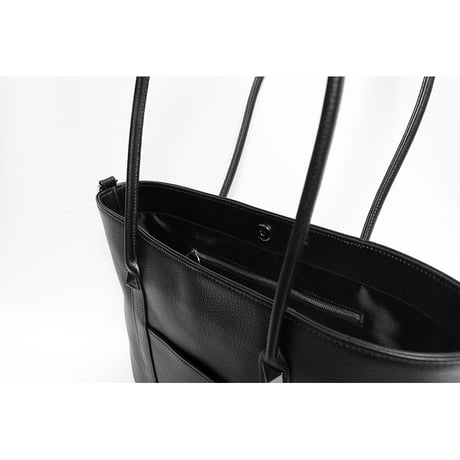 Leather Medium Tote Bag 001 / 2Pyramid Design