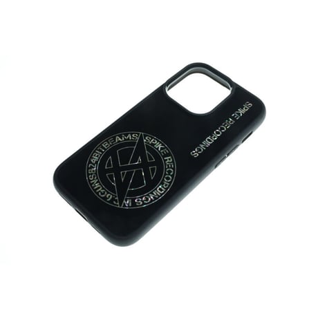 【 HISASHI×MP Shellwork Smartphone Case / SPIKE RECORDINGS Design ( Black )  】