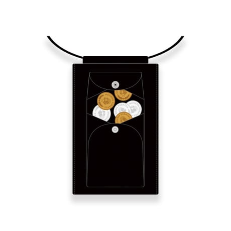 Hanging Smartphone Wallet / Modern Pirtaes Standard Design
