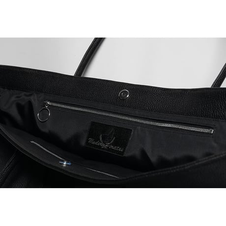 Leather Large Tote Bag 001 / 2Pyramid Design