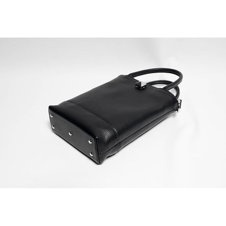 Leather Mini Tote Bag 002 / Pyramid German Hock Design