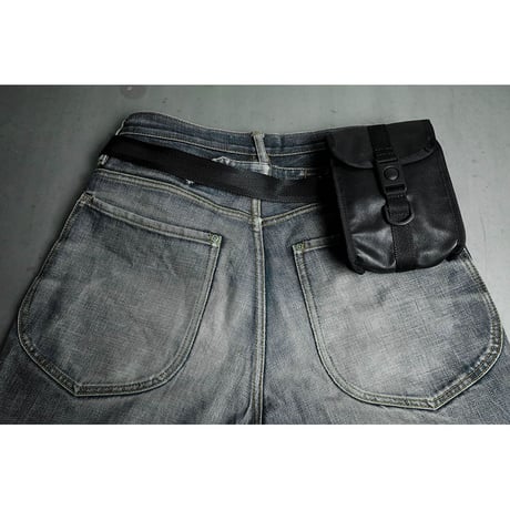 Genuine Leather Tactical Bandolier Pouch / Single Design