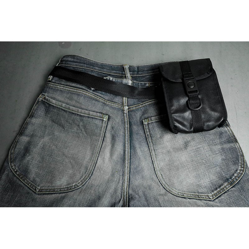 Genuine Leather Tactical Bandolier Pouch / Sing