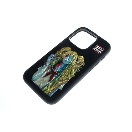 【 HISASHI×MP Shellwork Smartphone Case / SIN ZMB Design ( Black ) 】