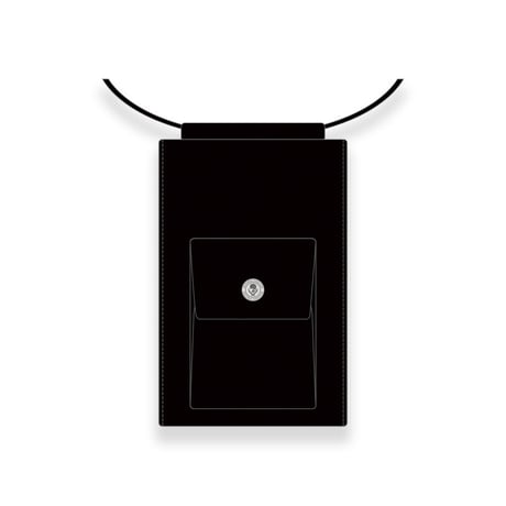 Hanging Smartphone Wallet / Modern Pirtaes Standard Design