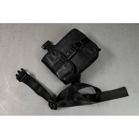 Genuine Leather Tactical Bandolier Pouch / Single Design