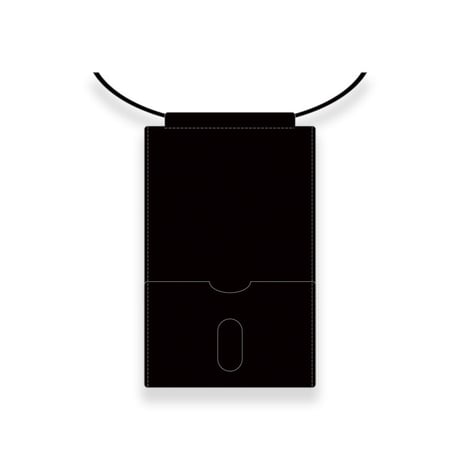Hanging Smartphone Wallet / Modern Pirtaes Standard Design