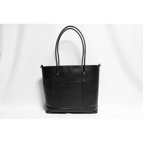 Leather Medium Tote Bag 001 / 2Pyramid Design