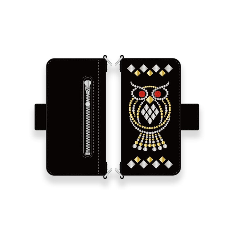 柩×Modern Pirates Leather Smartphone Wallet Ca