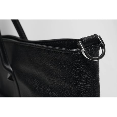 Leather Large Tote Bag 001 / 2Pyramid Design