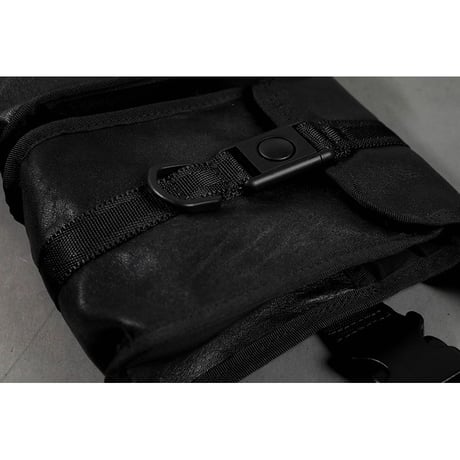 Genuine Leather Tactical Bandolier Pouch / Double Design