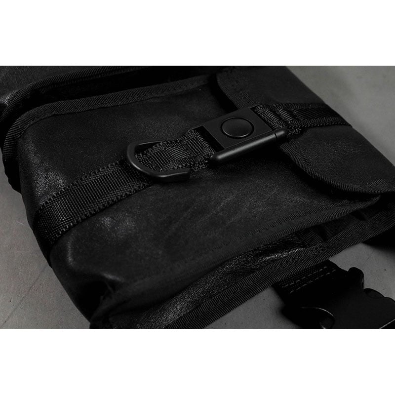 Genuine Leather Tactical Bandolier Pouch / Doub