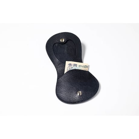 Leather Coin Case /  ModernPirtaes Skull Design