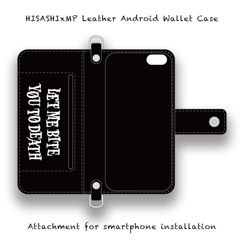 【完全受注予約品】月刊GiGS特注GLAY・HISASHIモデル　スマホホルダー HISASHIxMP Leather Android Wallet Case / SIN ZM