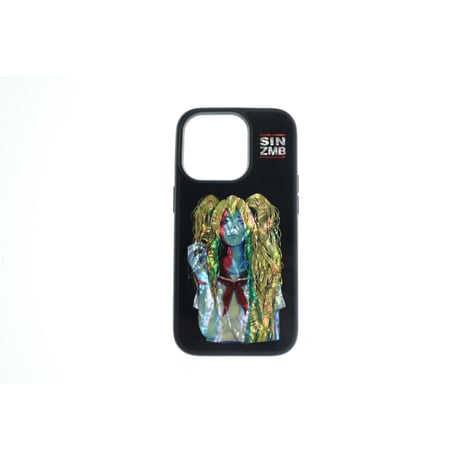 【 HISASHI×MP Shellwork Smartphone Case / SIN ZMB Design ( Black ) 】