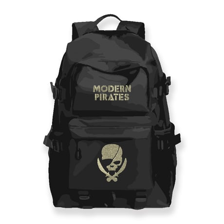 Backpacks / Modern Pirates Skull Design 001 (刺繍)