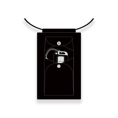 Hanging Smartphone Wallet / Modern Pirtaes Standard Design
