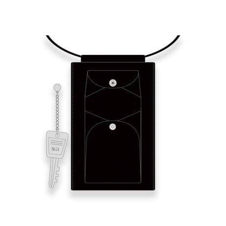 Hanging Smartphone Wallet / Modern Pirtaes Standard Design