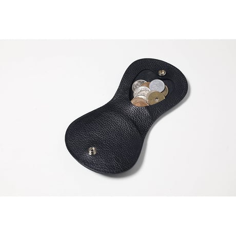 Leather Coin Case /  ModernPirtaes Skull Design