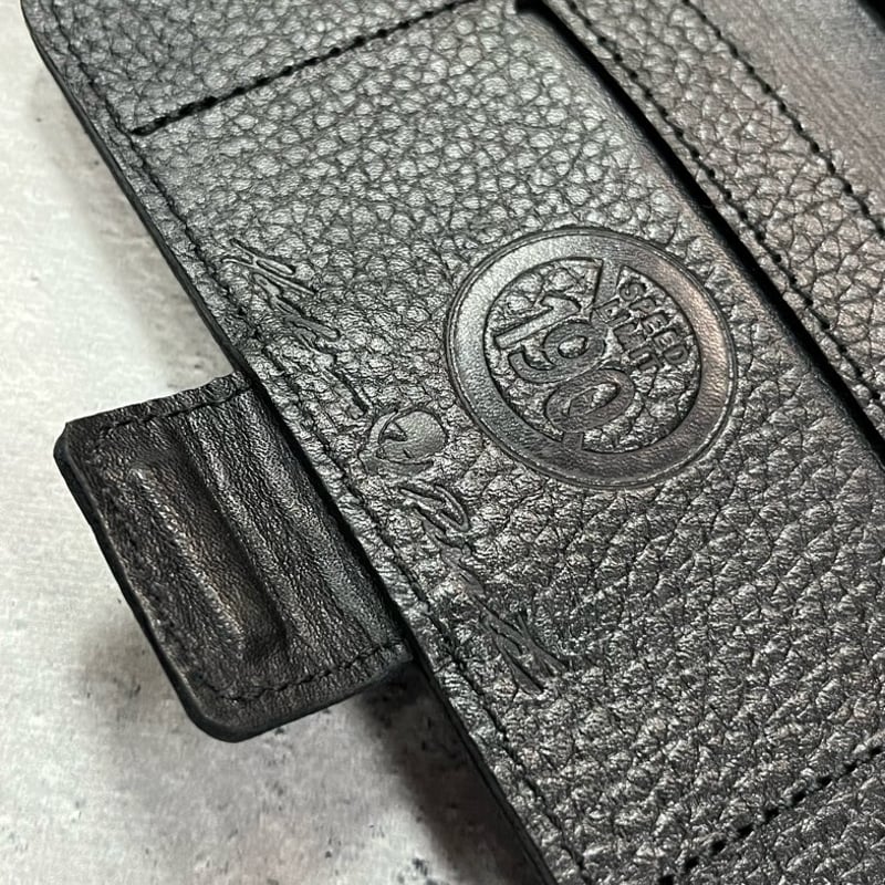 IKUO×MODERN PIRATES Leather Smartphone Wallet C