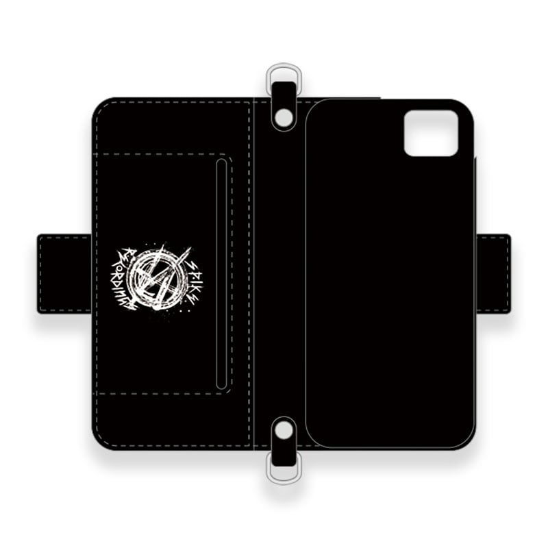 HISASHIxMP Leather iPhone Wallet Case / Twins D