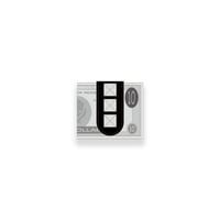 Leather Money Clip / Piramid Spots Design