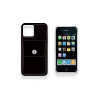 Wallet function iPhone Case / Modern Pirtaes Standard Design ( 88 Colors )