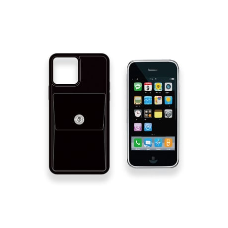 Wallet function iPhone Case / Modern Pirtaes Standard Design ( 88 Colors )