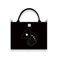 Reon×ModernPirtaes Leather Mini Tote Bag 003 / Pyramid German Hock Reon Mark design 005