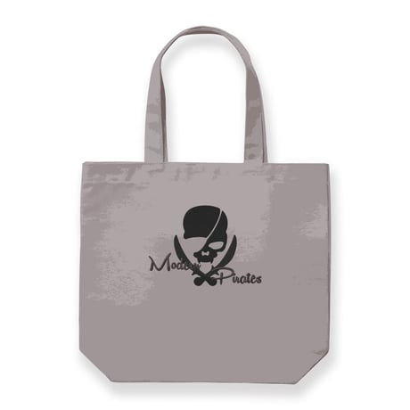 Heavy Canvas Tote Bag (Medium)  /  ModernPirates Skull Design 001 (刺繍)