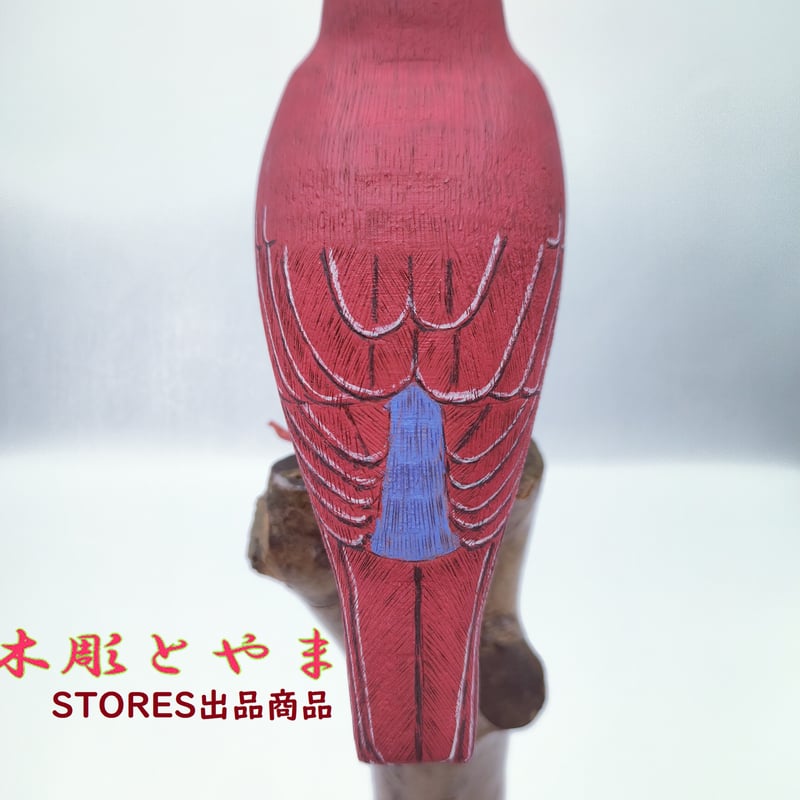 木彫バードカービング】アカショウビン | 木彫とやま STORESネットショップ