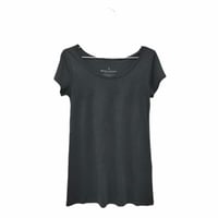 TSC-1275-21 バンブーレーヨンフレンチTシャツ ブラック(910)