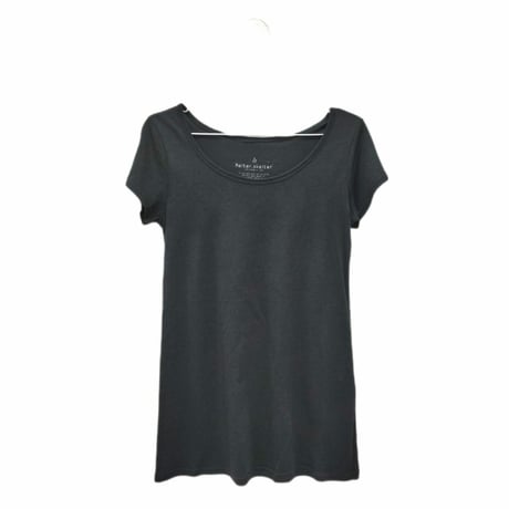 TSC-1275-21 バンブーレーヨンフレンチTシャツ ブラック(910)
