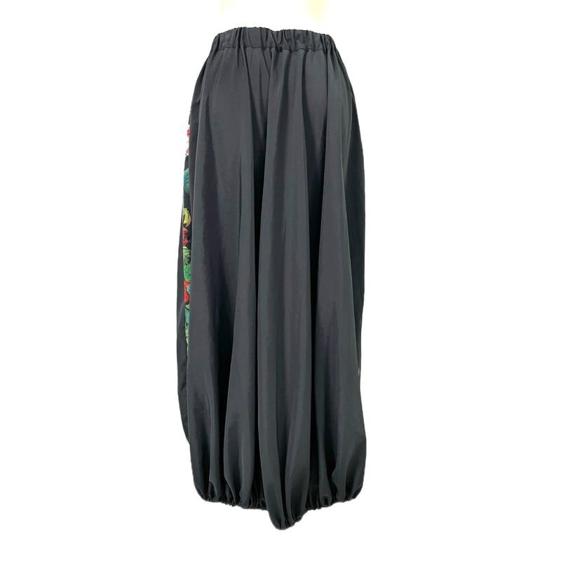 グログランラインいりバルーンスカート サイドラインナイロンバルーンスカート[zi448] | レディース