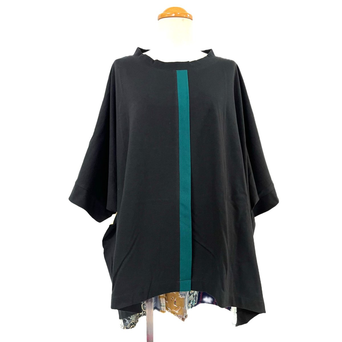 TSC-7834 マリコの気まぐれT 921黒×パッチワーク | helter.jp STORES