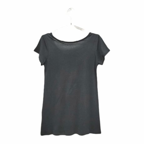 TSC-1275-21 バンブーレーヨンフレンチTシャツ ブラック(910)
