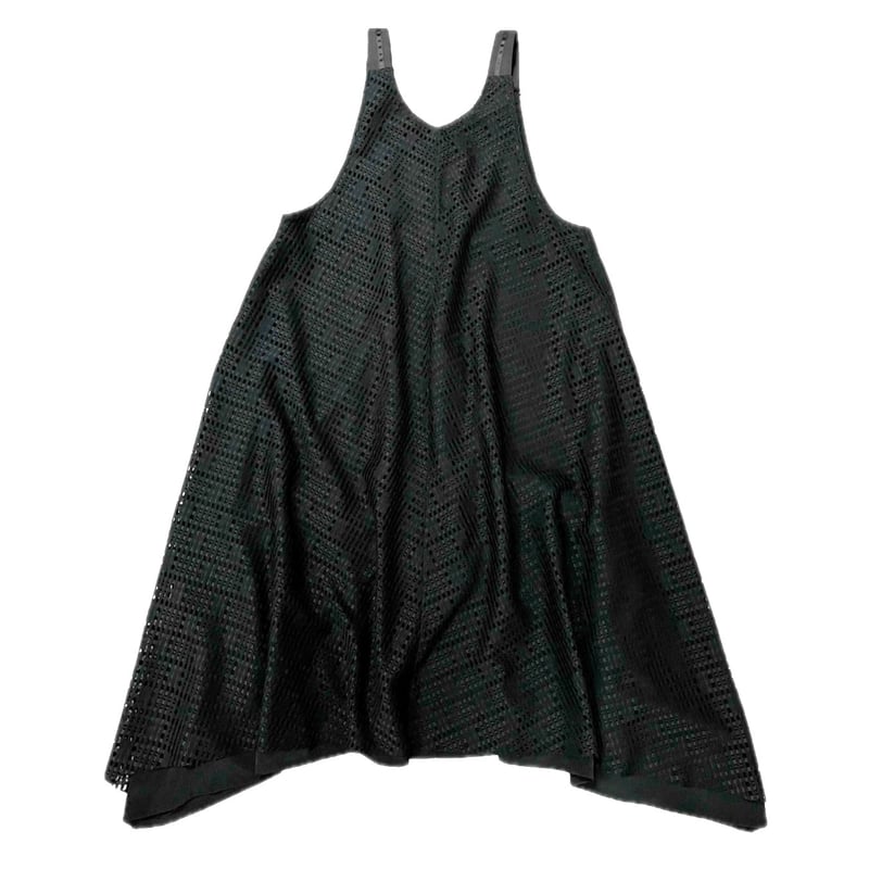 OP-7020 レース重ねジャンスカ ブラック（910） | helter.jp STORES