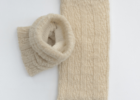 たむら靴下店｜SILK LAYERED short warmer／2色