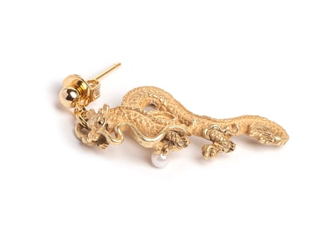 PalnartPoc｜  祥龍ピアス / Aisan dragon