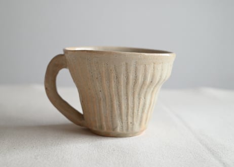 陶芸家「能登実登利」マグカップ