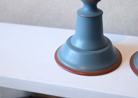 vintage｜Wooden Candle Sticks  ／各1点