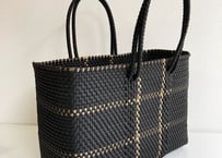 メキシコ｜手編みのメルカドバッグBLACK