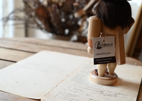 Handmade wood｜木製人形／16.5cm