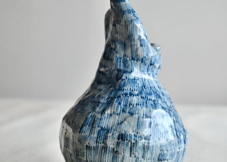 本間 和花子｜陶人形（花器）Ramo