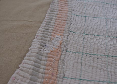 インド｜ヴィンテージラリーキルト｜約140cm×180cm｜送料無料