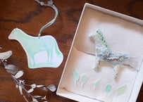 ソノトキノキブン｜horse brooch