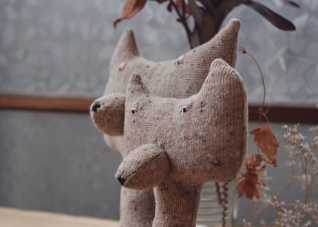 イノ／ハンドチベットスナギツネ15cm