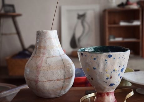 Satoko Kako｜Ceramic  Art｜Vase