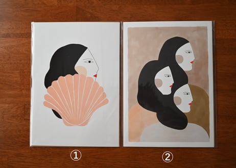 España▱DEPEAPA｜Art print｜各1点